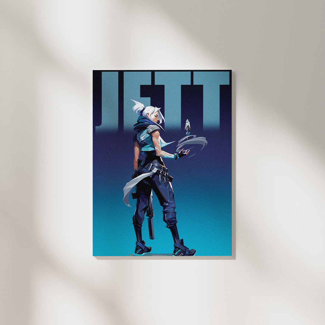 Valorant Jett | Gaming Poster
