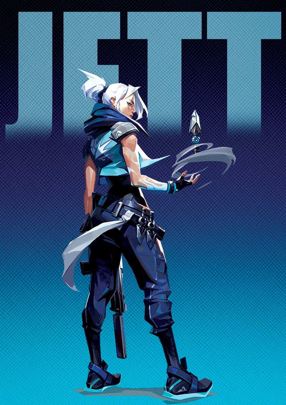 Valorant Jett | Gaming Poster – The Artflex