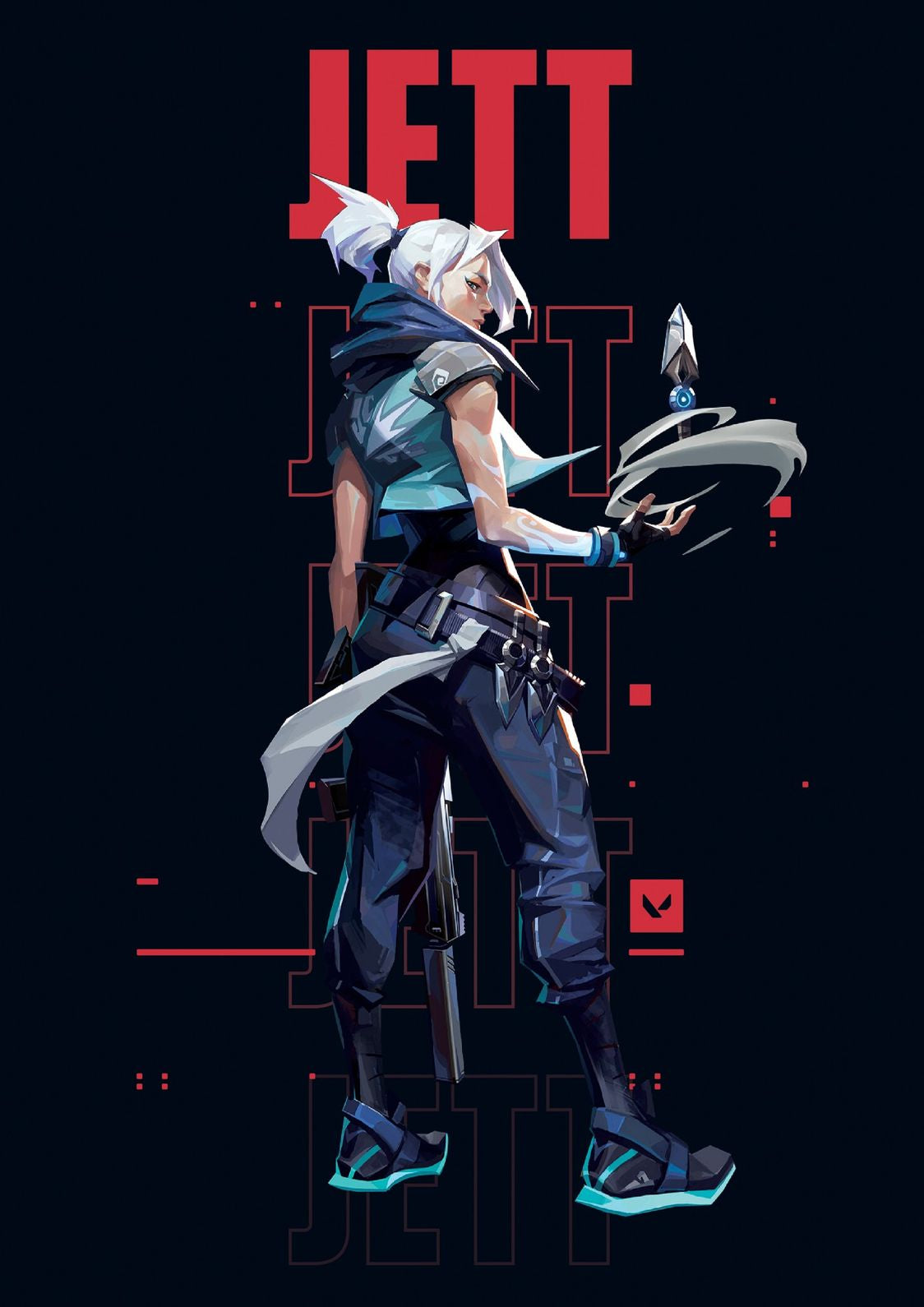 Valorant Jett OG | Gaming Poster