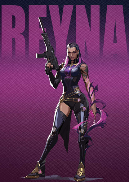 Valorant Reyna | Gaming Poster