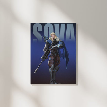 Valorant Sova | Gaming Poster