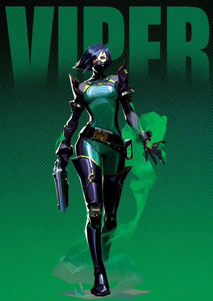 Valorant Viper | Gaming Poster