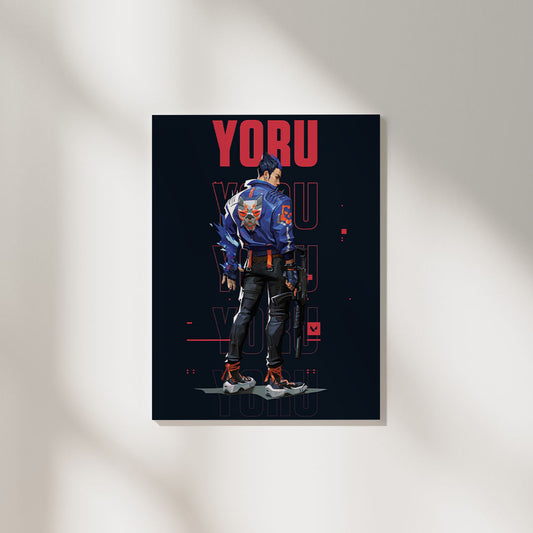 Valorant Yoru | Gaming Poster