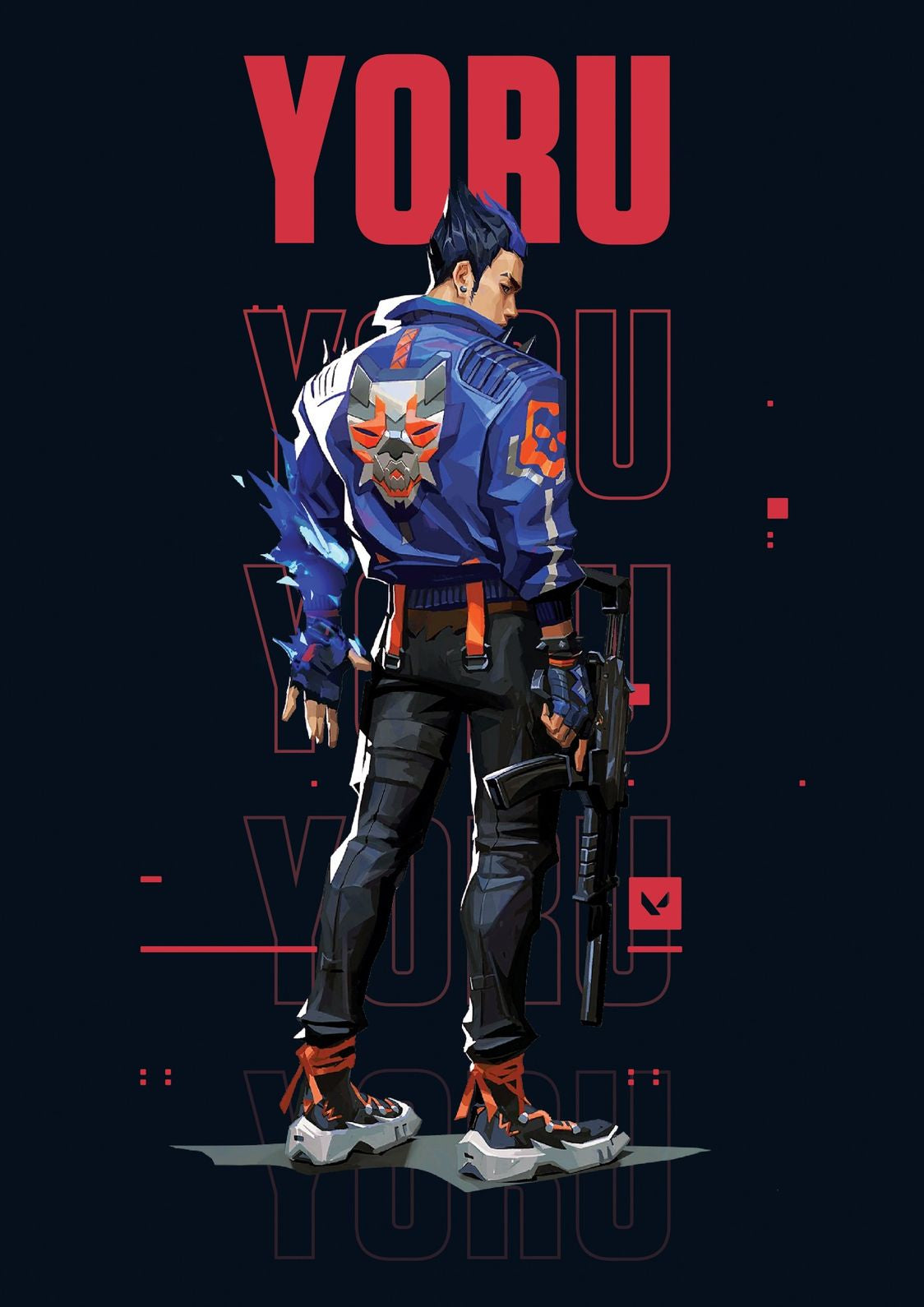 Valorant Yoru | Gaming Poster