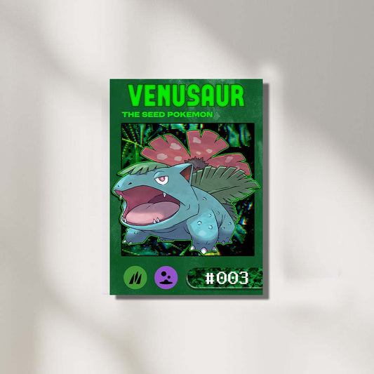 Pokemon Venusaur | Anime Poster