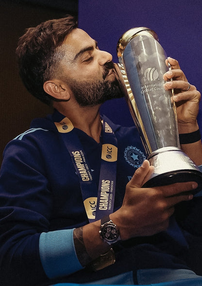 Virat Kohli Champions Trophy | Cricket Poster