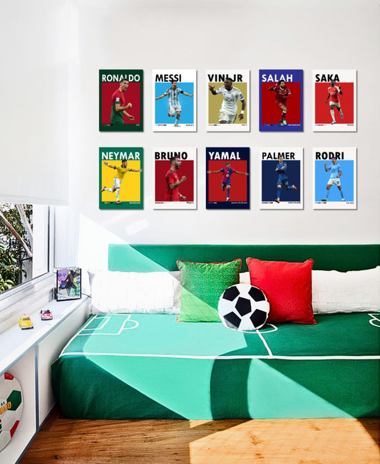Football Icons - Set of 10 | Poster Set