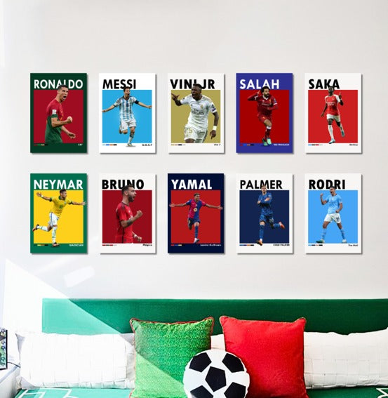 Football Icons - Set of 10 | Poster Set