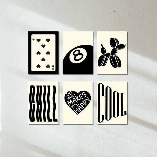 Chill - Set of 6 | Poster Set