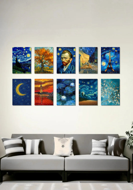 Van Gogh Set - Set of 10 | Poster Set