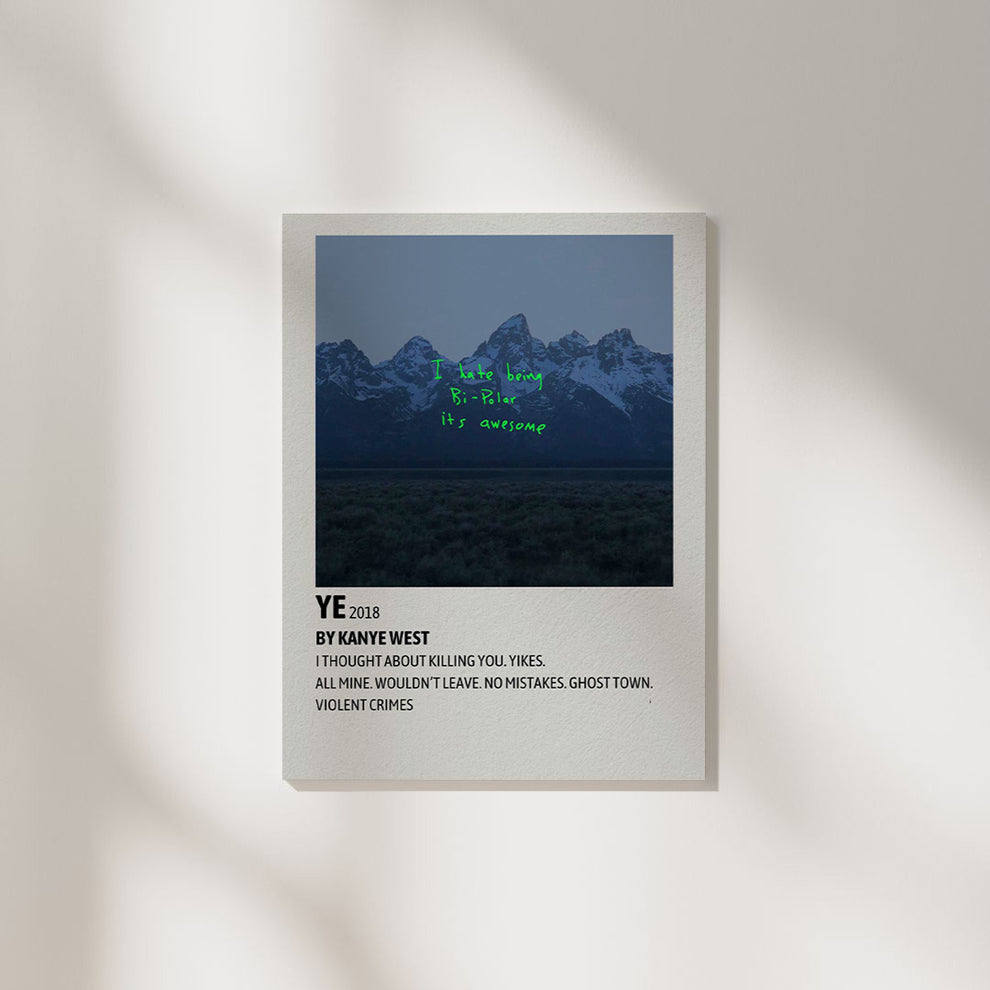 Ye Kanye West Album Cover Poster The Artflex ye-kanye-west-album-cover-poster-the-artflex