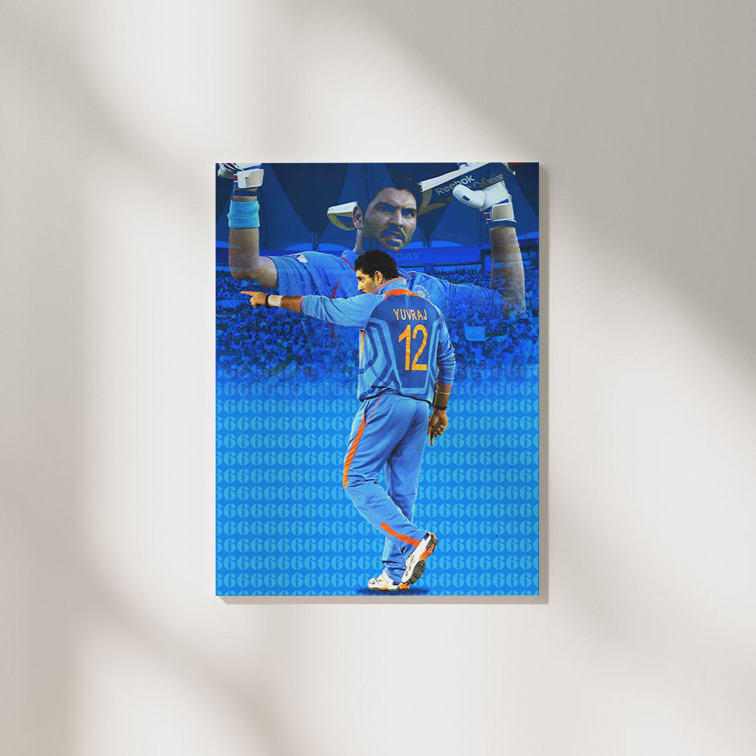Yuvraj Singh | Cricket Poster