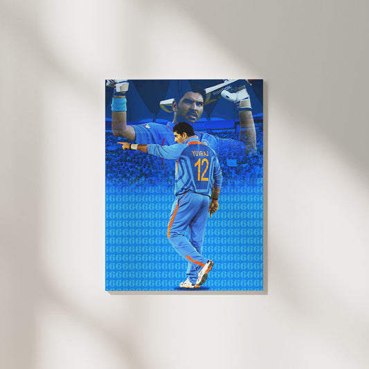 Yuvraj Singh | Cricket Poster