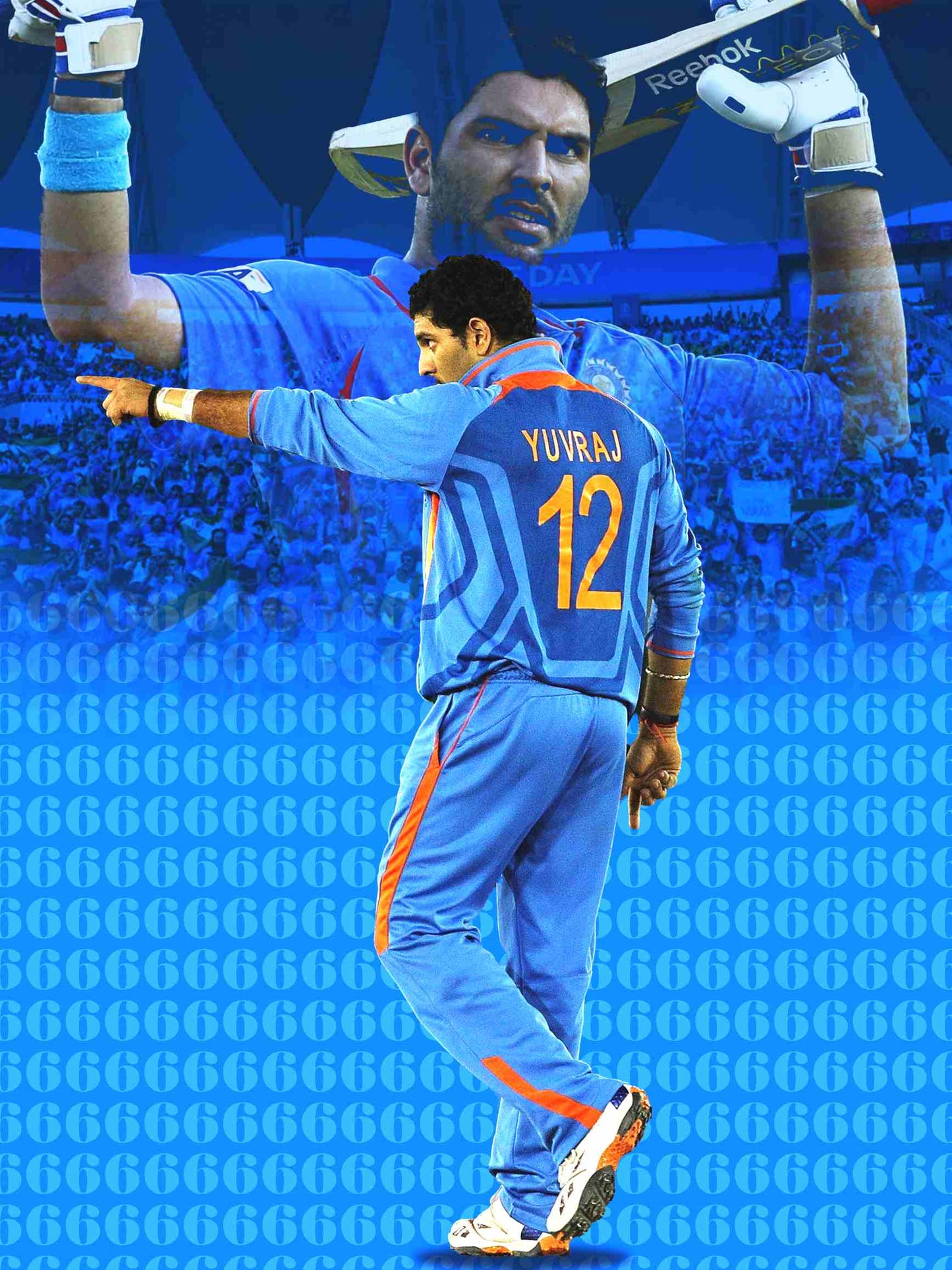 Yuvraj Singh | Cricket Poster