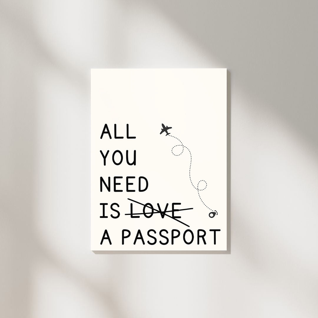 Passport | Travel Poster