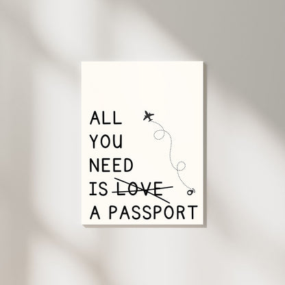 Passport | Travel Poster