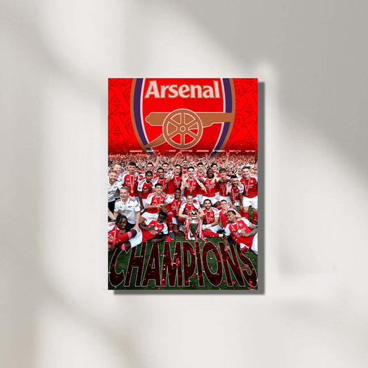 Arsenal 25/26 Champions | Football Poster