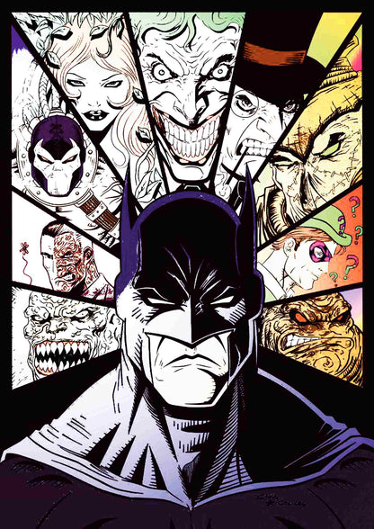 Batman Comic | Marvel DC Poster