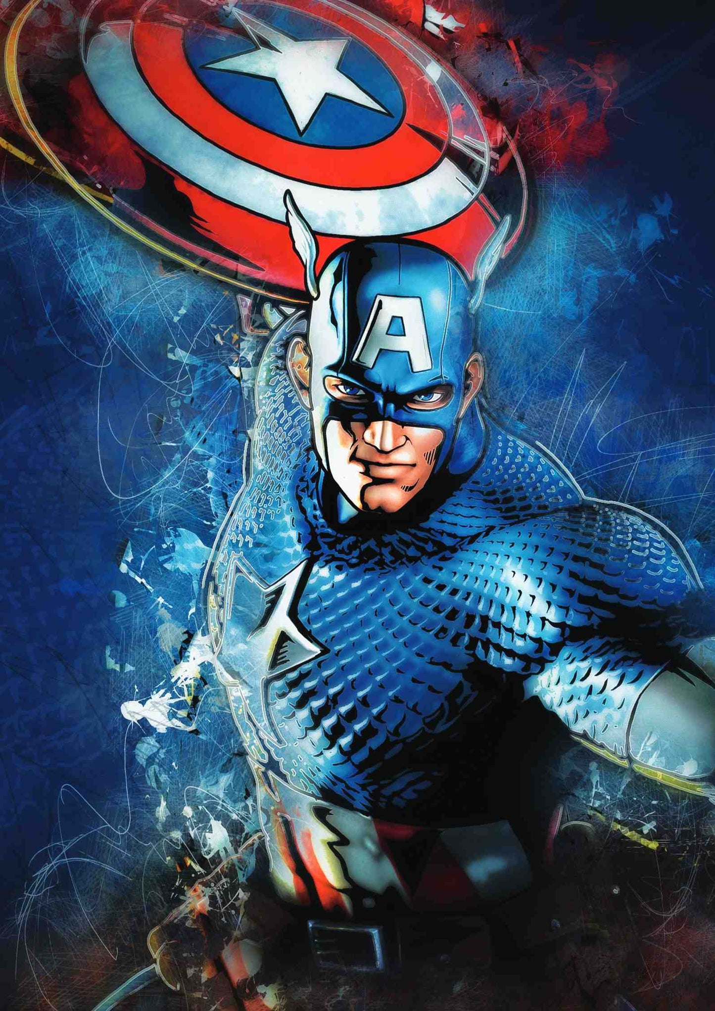 Captain America | Marvel DC Poster