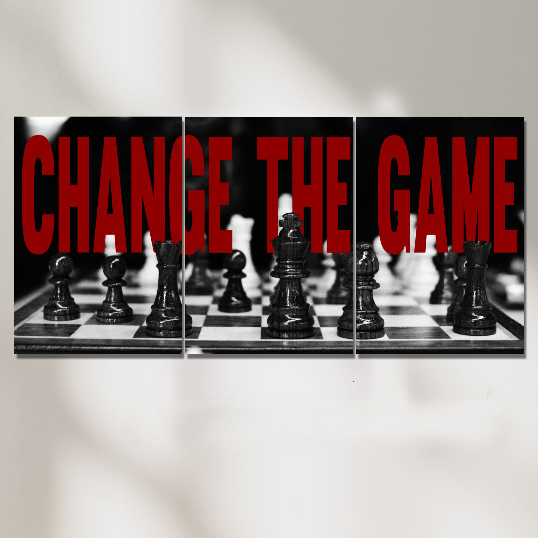 Change The Game | Split Poster