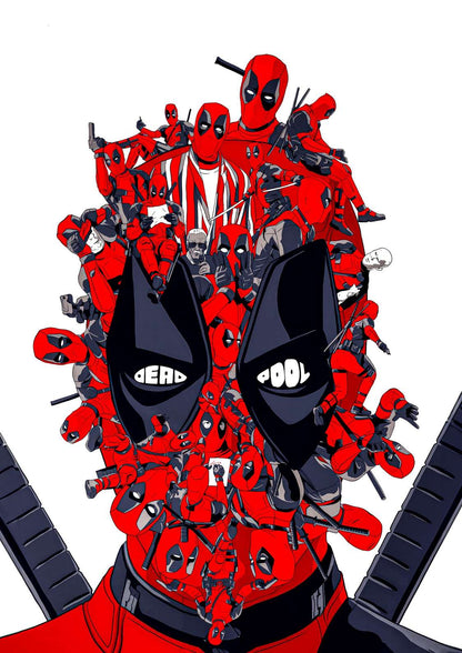 Deadpool Animated | Marvel DC Poster
