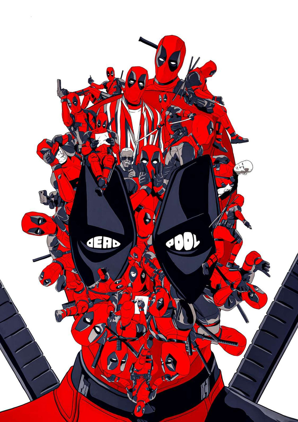 Deadpool Animated | Marvel DC Poster – The Artflex
