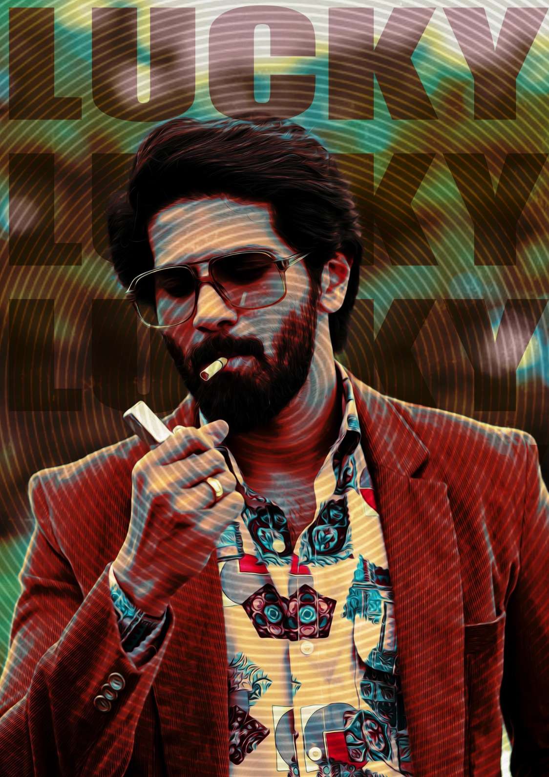 Dulquer Salmaan | South Indian Movie Poster