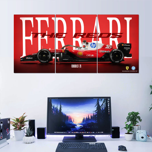 Ferrari F1 | Split Poster