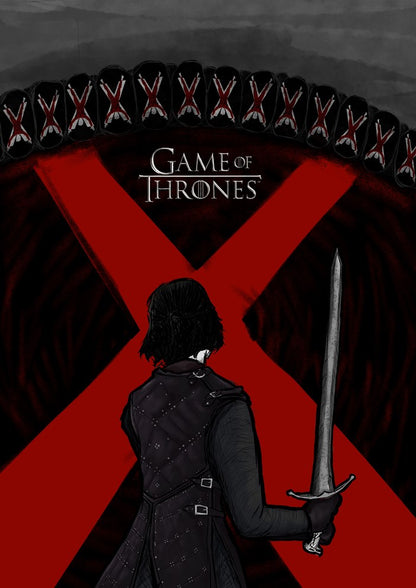 John Snow GoT | TV Show Poster