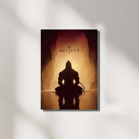 Hanuman Believe | Divine Poster