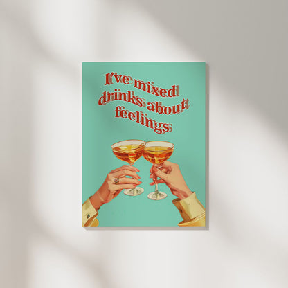 Drunk Quote | Aesthetic Poster