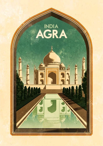 Agra | Travel Poster