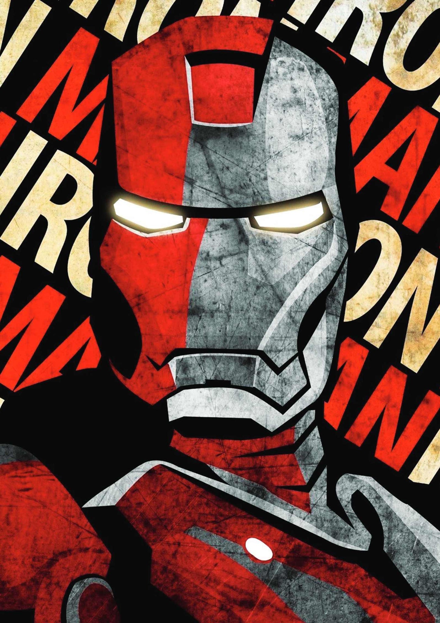 Ironman Red | Marvel DC Poster
