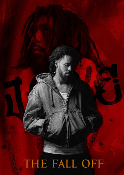 Jcole Born Sinner | Music Poster