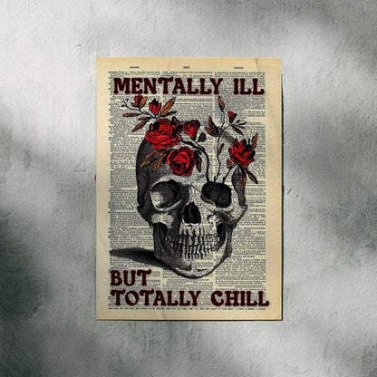 Mentally Ill | Aesthetic Poster