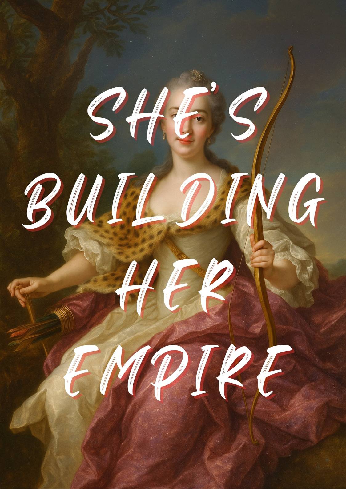 She's Building Her Empire | Aesthetic Poster