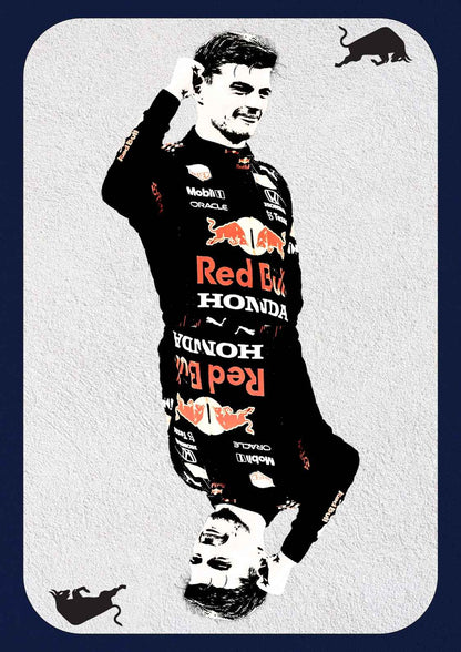 Max Verstappen Card | F1 Poster