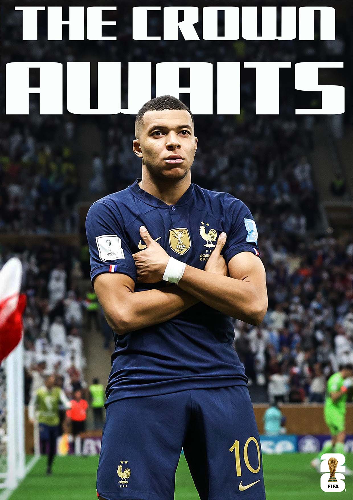 Kylian Mbappe World Cup | Football Poster