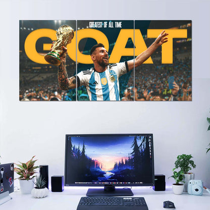 Lionel Messi | Split Poster
