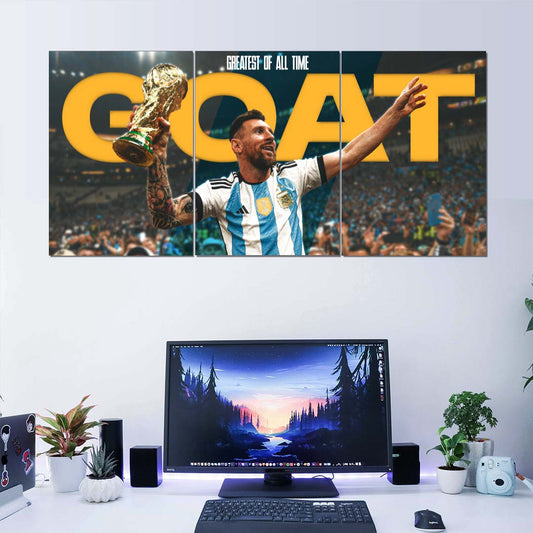 Lionel Messi | Split Poster