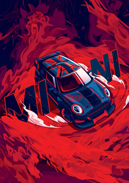 Mini Cooper | Car Poster