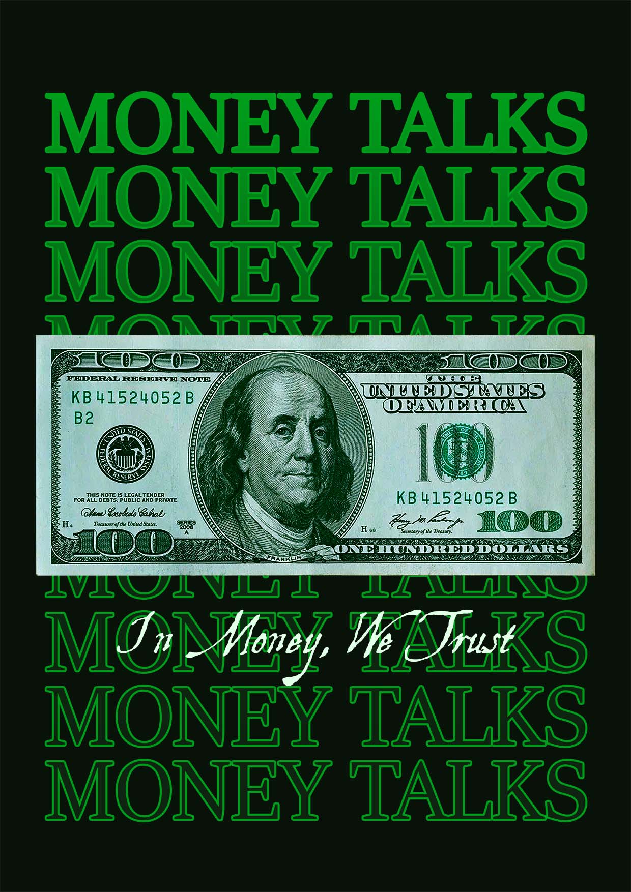 Money Talks | Aesthetic Poster