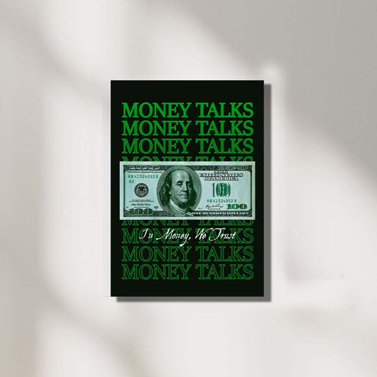Money Talks | Aesthetic Poster