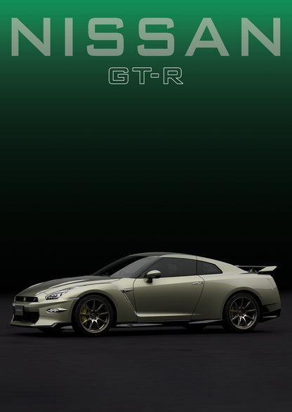 Nissan GT-R | Car Poster
