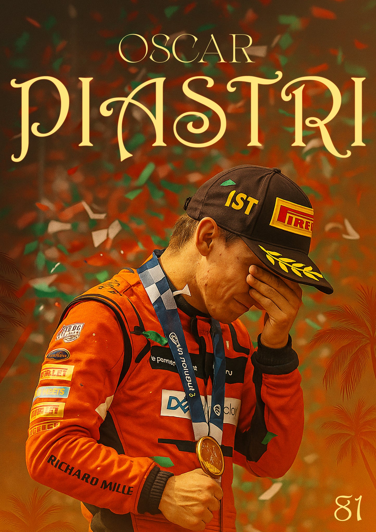 Oscar Piastri | F1 Poster