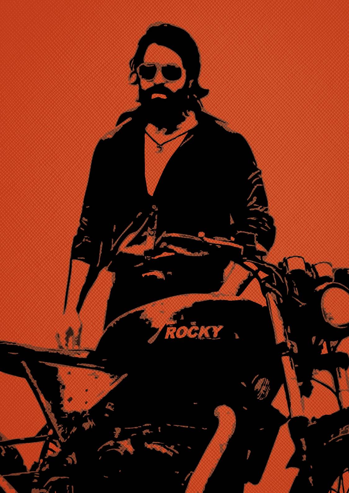 Rocky KGF | South Indian Movie Poster