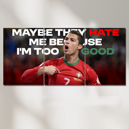 Cristiano Ronaldo | Split Poster