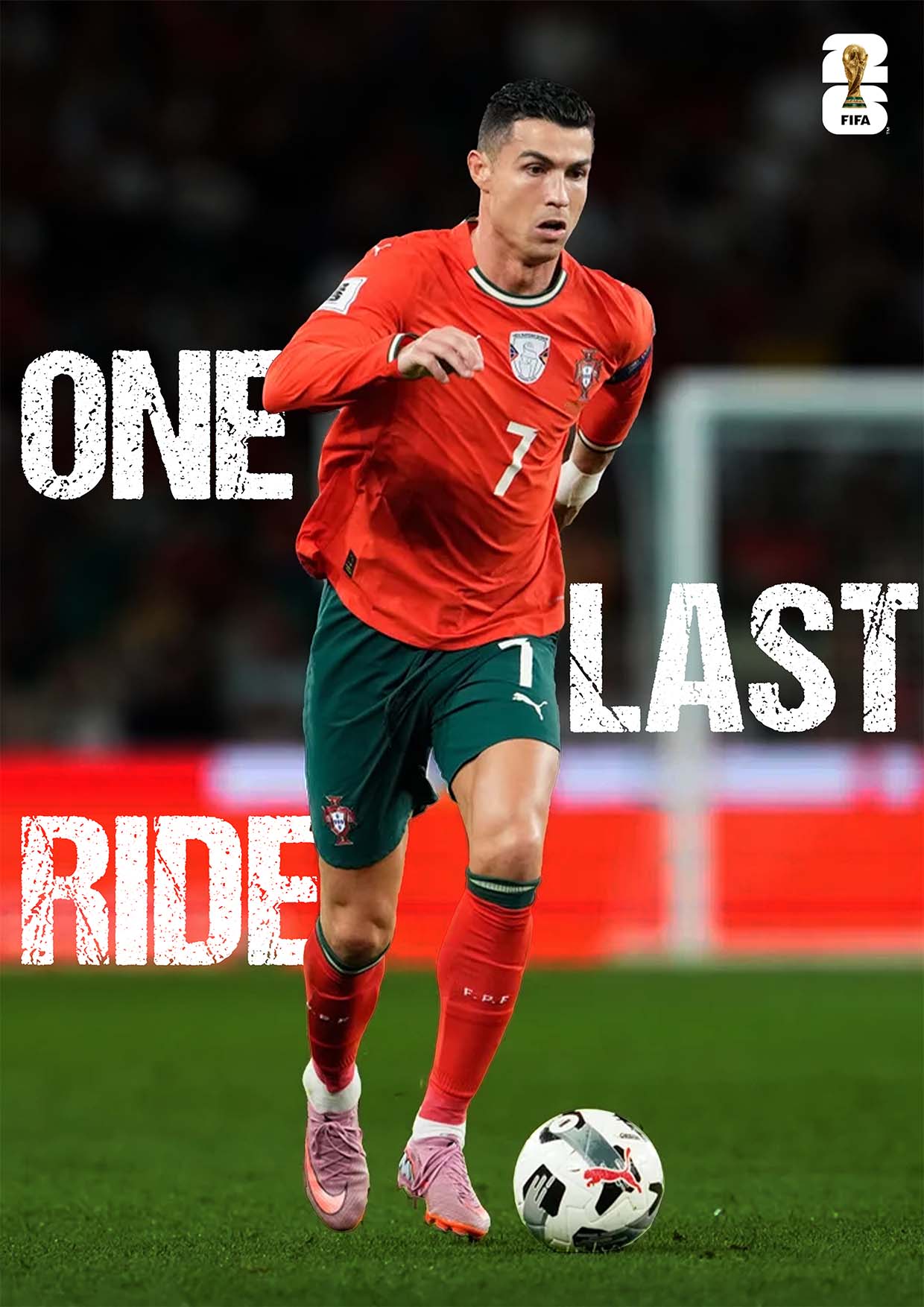 Cristiano Ronaldo World Cup | Football Poster