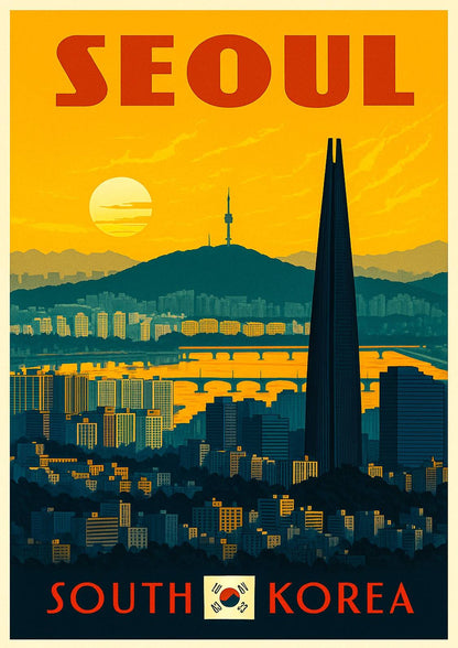 Seoul | Travel Poster