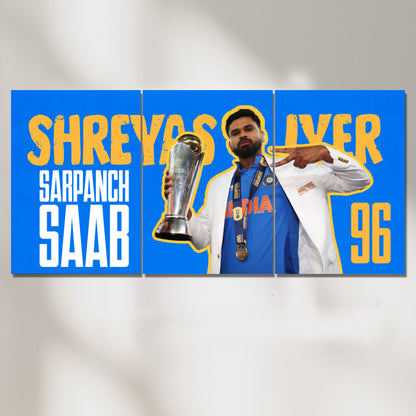 Shreyas Iyer | Split Poster
